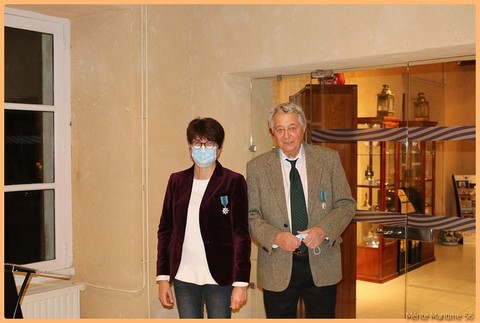 remise médaille méritemaritime 56